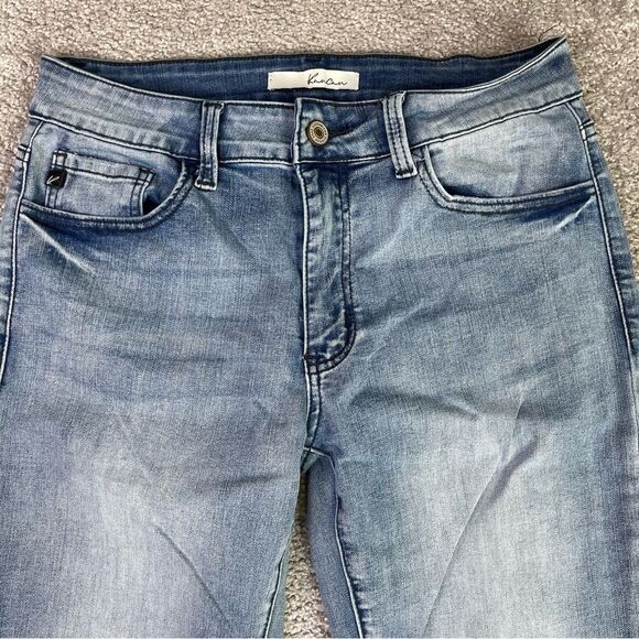 KanCan Jeans Women's 28 Blue Skinny Mid-Rise Light Wash Denim Stretch - Picture 2 of 12